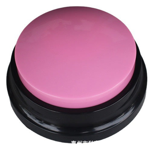 Pet communication button Dog sound box training Talking toy recording sounder Squeeze box voice