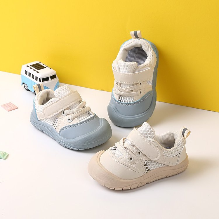 2024 summer new fashion boys and girls baby toddler shoes casual sports white shoes