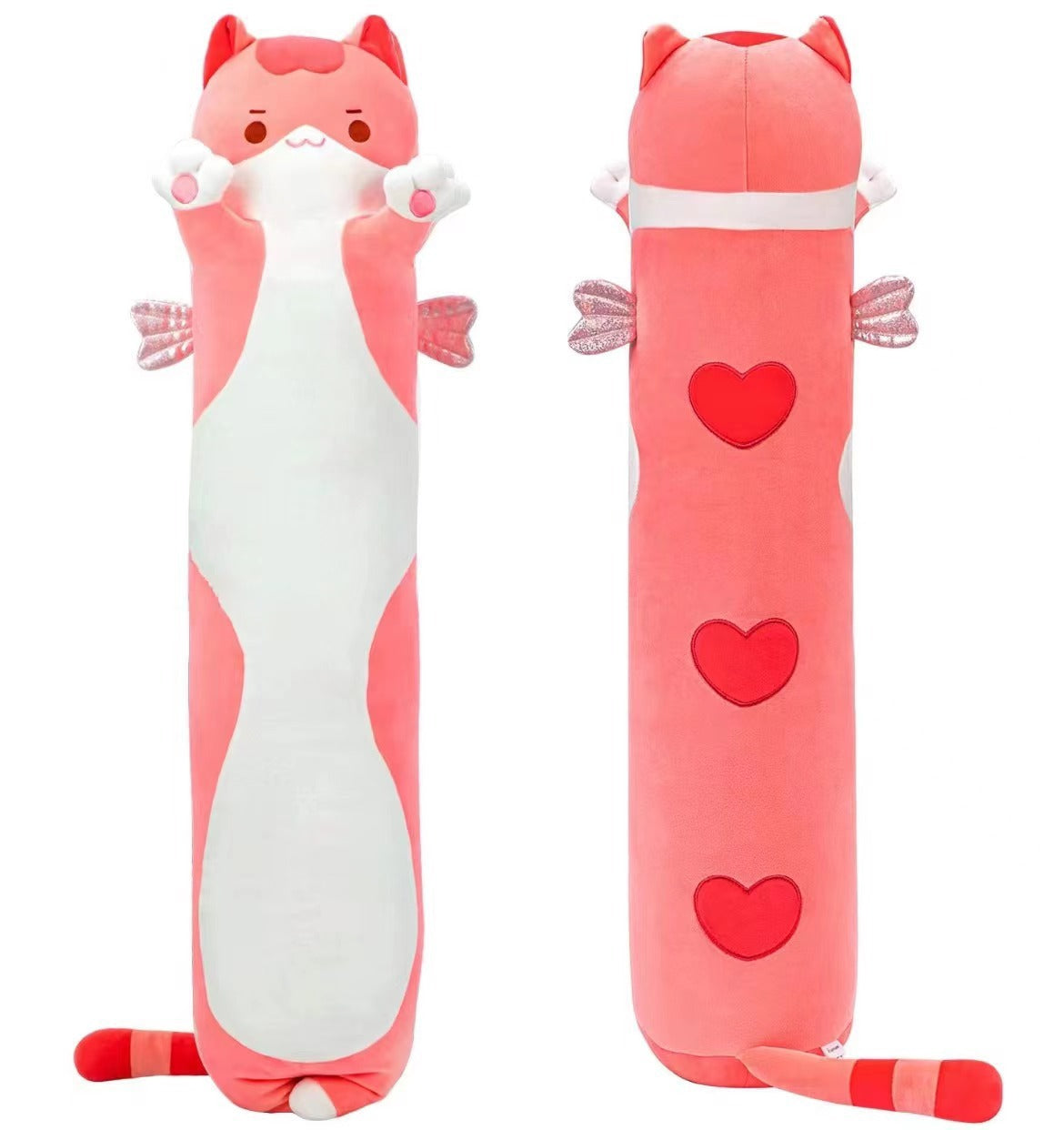 Cross-border product colorful cat pillow newt black cat long pillow pillow pillow Halloween gift for boyfriend and girlfriend