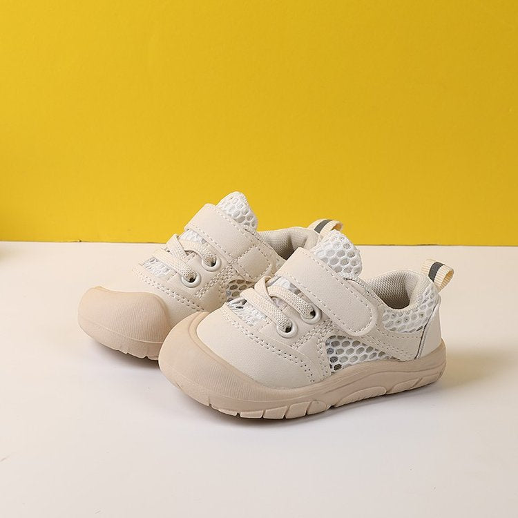 2024 summer new fashion boys and girls baby toddler shoes casual sports white shoes