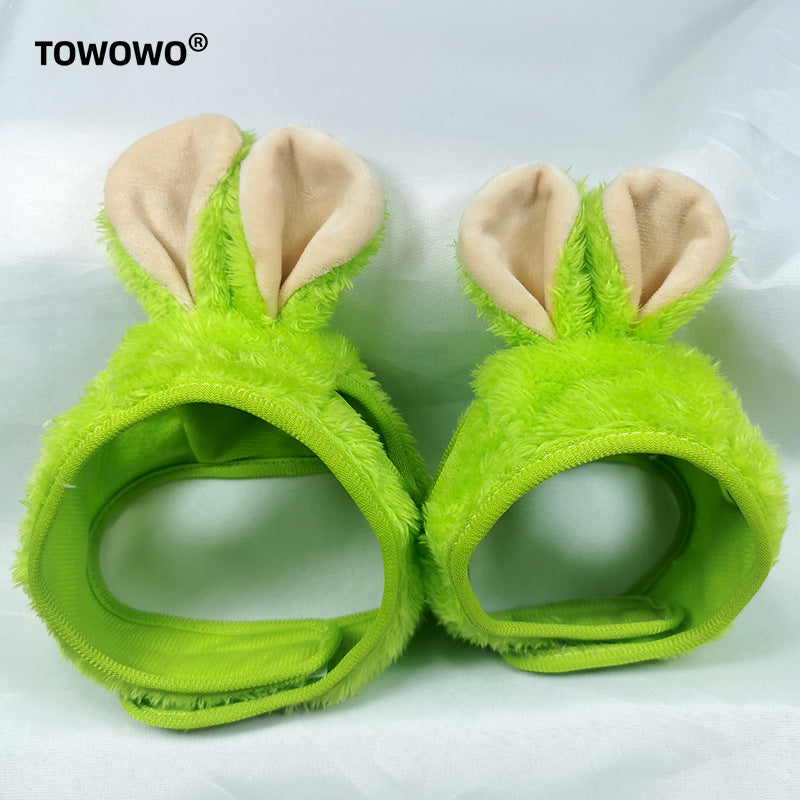 New Year Pet Christmas Hat Cat Cute Pet Head Clothing Supplies Transformed into Panda Small Dog and Cat Toy Headgear