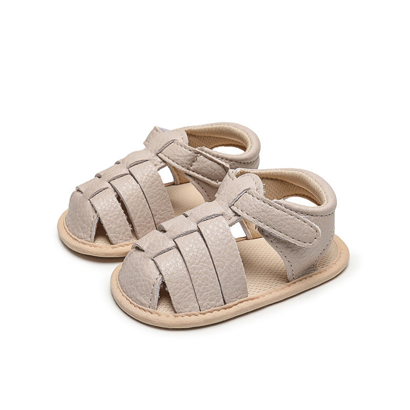 Cross-border hot-selling summer baby sandals breathable soft rubber bottom non-slip casual toddler shoes baby shoes one piece dropshipping