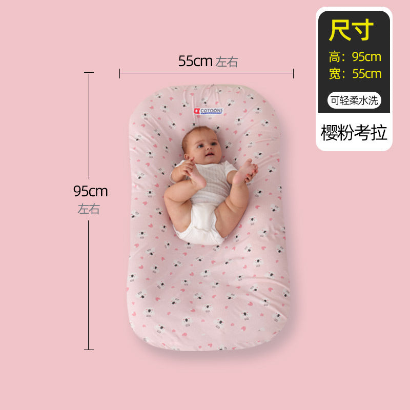 Portable bed-in-bed newborn baby sleep security coaxing artifact soothing anti-shock bionic bed manufacturer
