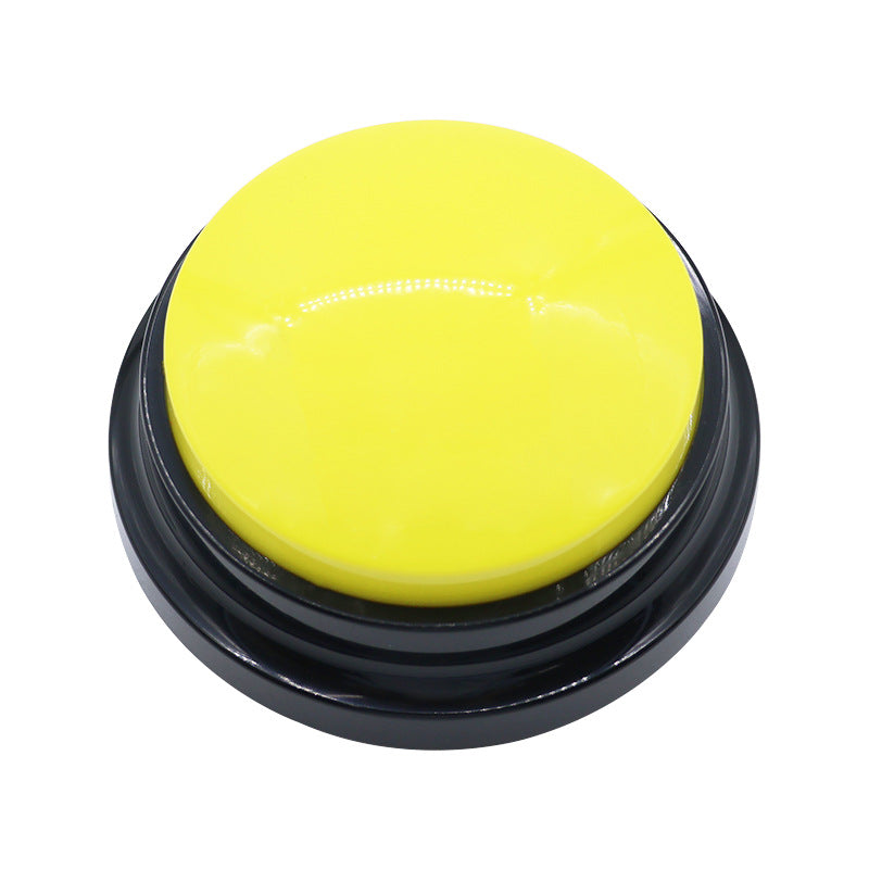 Pet communication button dog sound box training talking toy recording sounder squeeze box voice