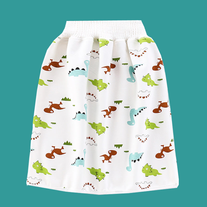 Baby diaper skirt baby waterproof washable male and female newborn waterproof bedwetting diaper pad children's training pants
