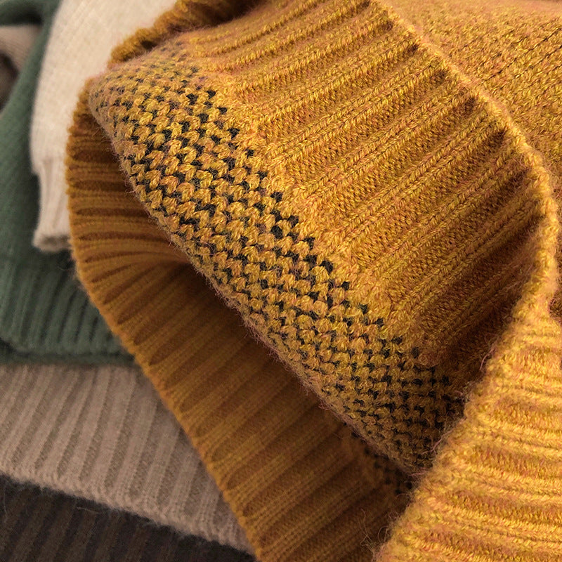 Pocket baby~cute~children's sweater autumn and winter Korean version men and women's trendy cartoon pullover sweater loose