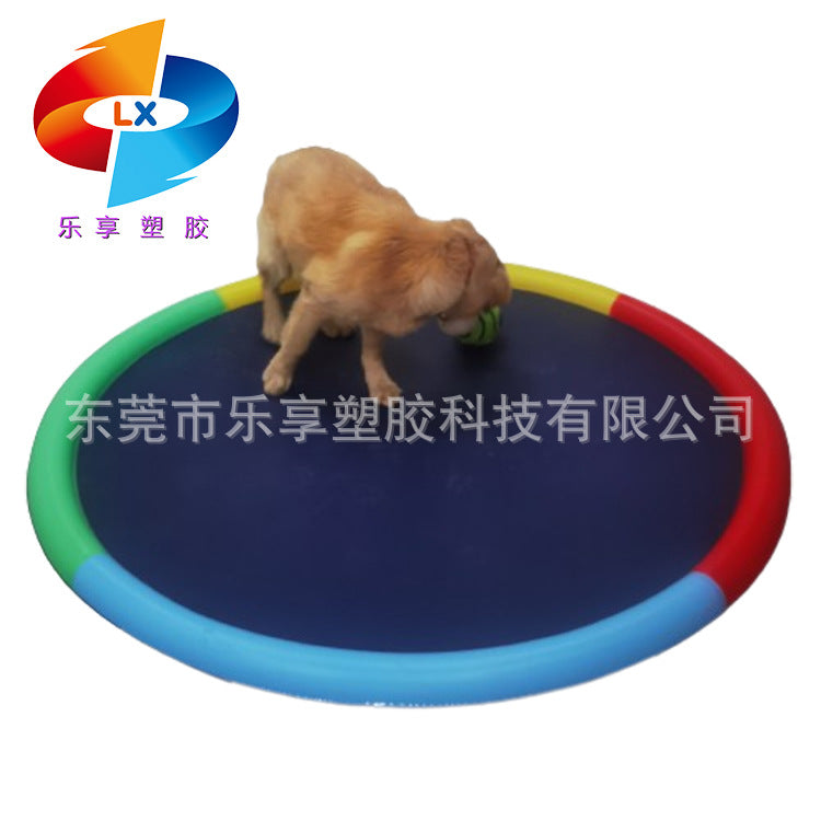 Cross-border spot PVC water spray mat summer outdoor thick non-slip children's pet lawn water spray mat fountain toy