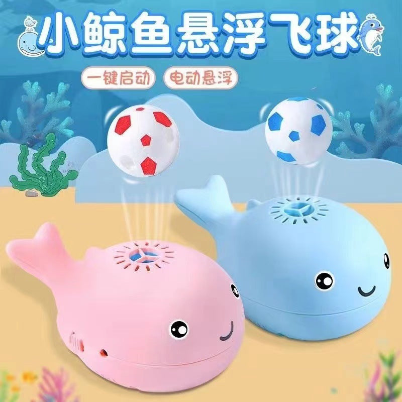 Suspended ball cat toy self-entertainment whale suspended ball electric cat toy stick to consume physical energy pet supplies