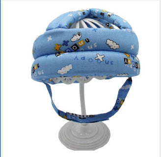 2023 New Baby Toddler Protective Hat Baby Learning to Walk Anti-collision Safety Helmet Children's Anti-fall Cotton Helmet