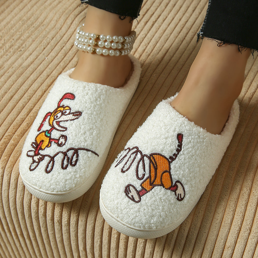 Factory direct supply cross-border Halloween cotton slippers home cartoon cotton slippers home slippers room household slippers wholesale