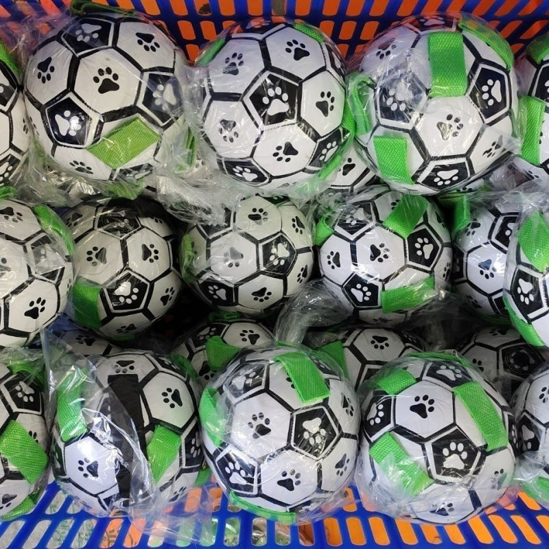 Dog football toy ball bouncy ball interactive ball training small and medium pet ball to relieve boredom wholesale manufacturer