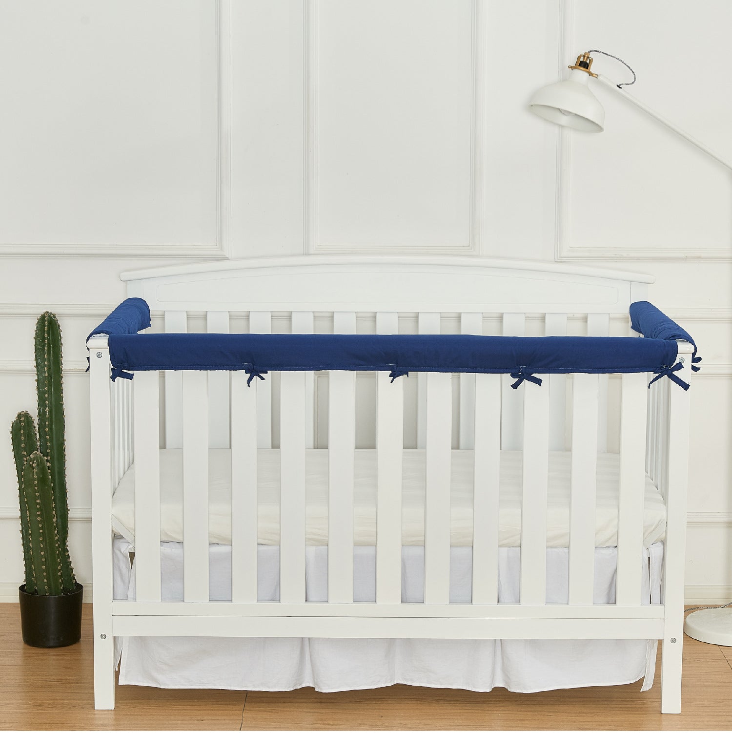 Cross-border baby crib anti-collision protection edge strip solid color baby crib baby anti-collision soft bag foreign trade home textile spot