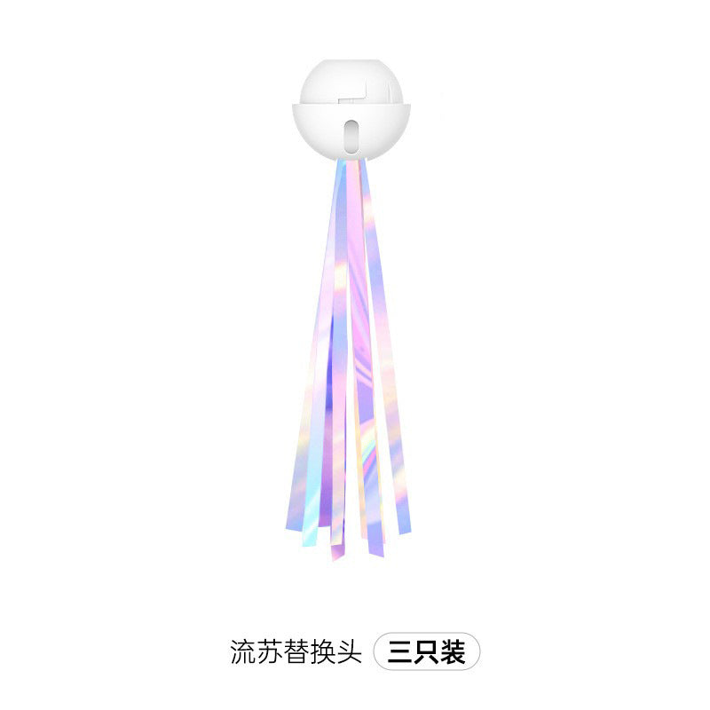 Gravity pet laser cat teaser cat self-entertainment feather replacement can add catnip pet supplies kitten toy