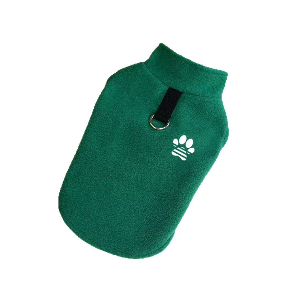 Amazon's hot-selling pet clothes for autumn and winter, new pet fleece clothing, traction-resistant warm vest