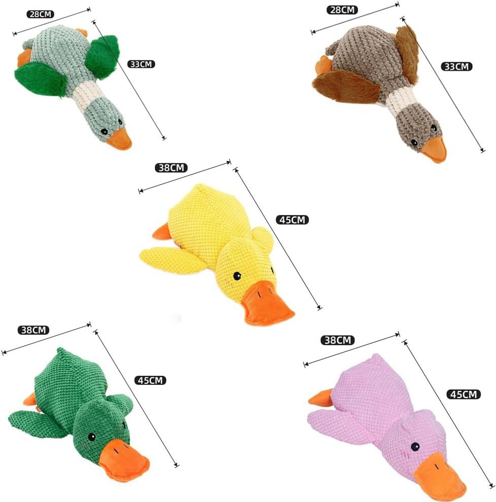 Dog toy teething plush chew-resistant Teddy Bichon Pomeranian milk dog sleeping sound relief artifact pet supplies