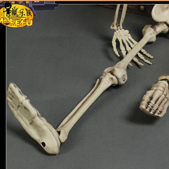 Cross-border Halloween haunted house props human skeleton mummy skeleton skeleton skeleton secret room skeleton bone decoration