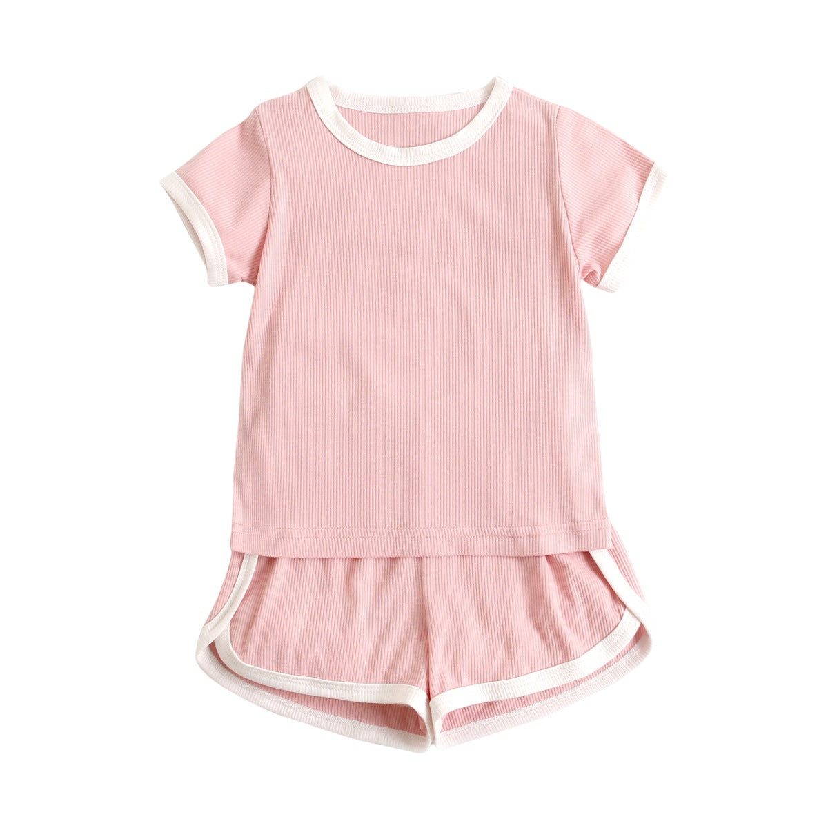 Korean style children's clothing summer baby clothes short-sleeved two-piece set ins baby clothing baby clothes children's suit