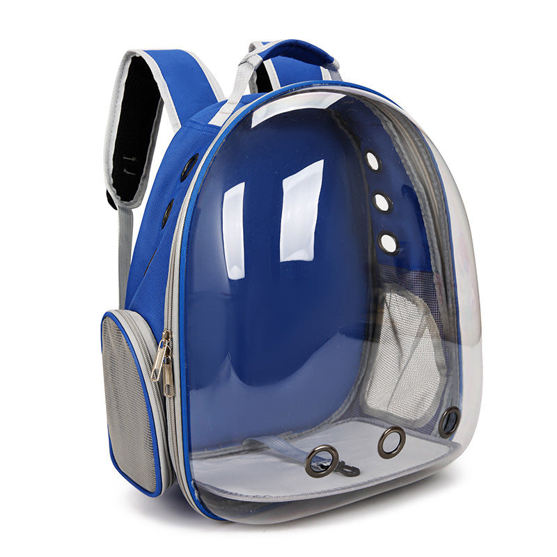 Pet bag transparent portable space capsule large capacity panoramic pet supplies travel outdoor backpack cat bag
