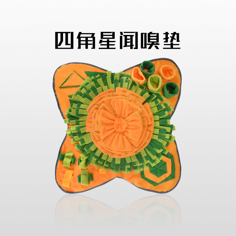 Amazon's new dog mat pet sniffing mat Tibetan food release energy interactive toy pet litter mat spot