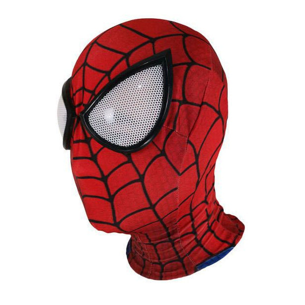 Halloween performance stage headgear children adult expedition steel anime glasses tights spiderman face mask