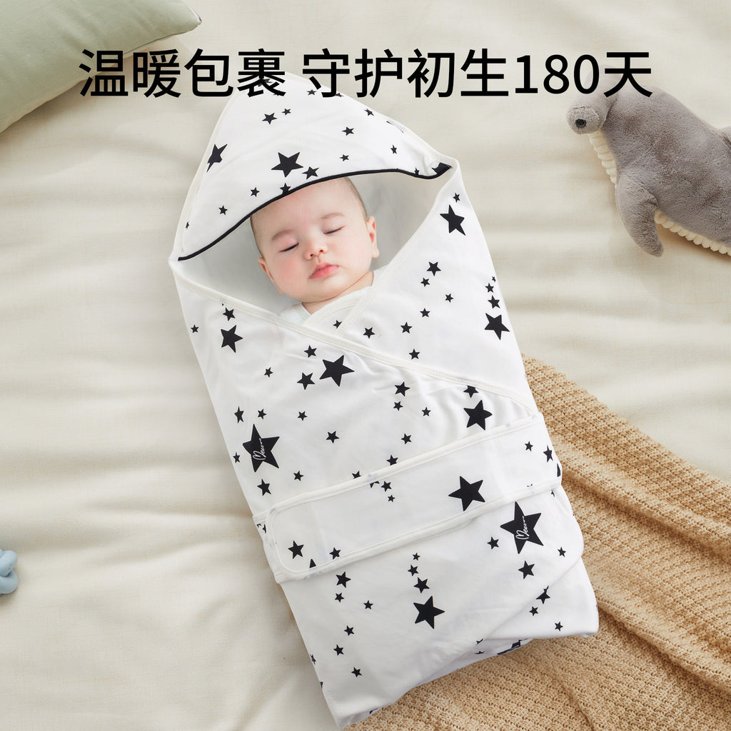 Baby blanket A pure cotton newborn blanket summer thin newborn baby blanket single anti-startle swaddle cover