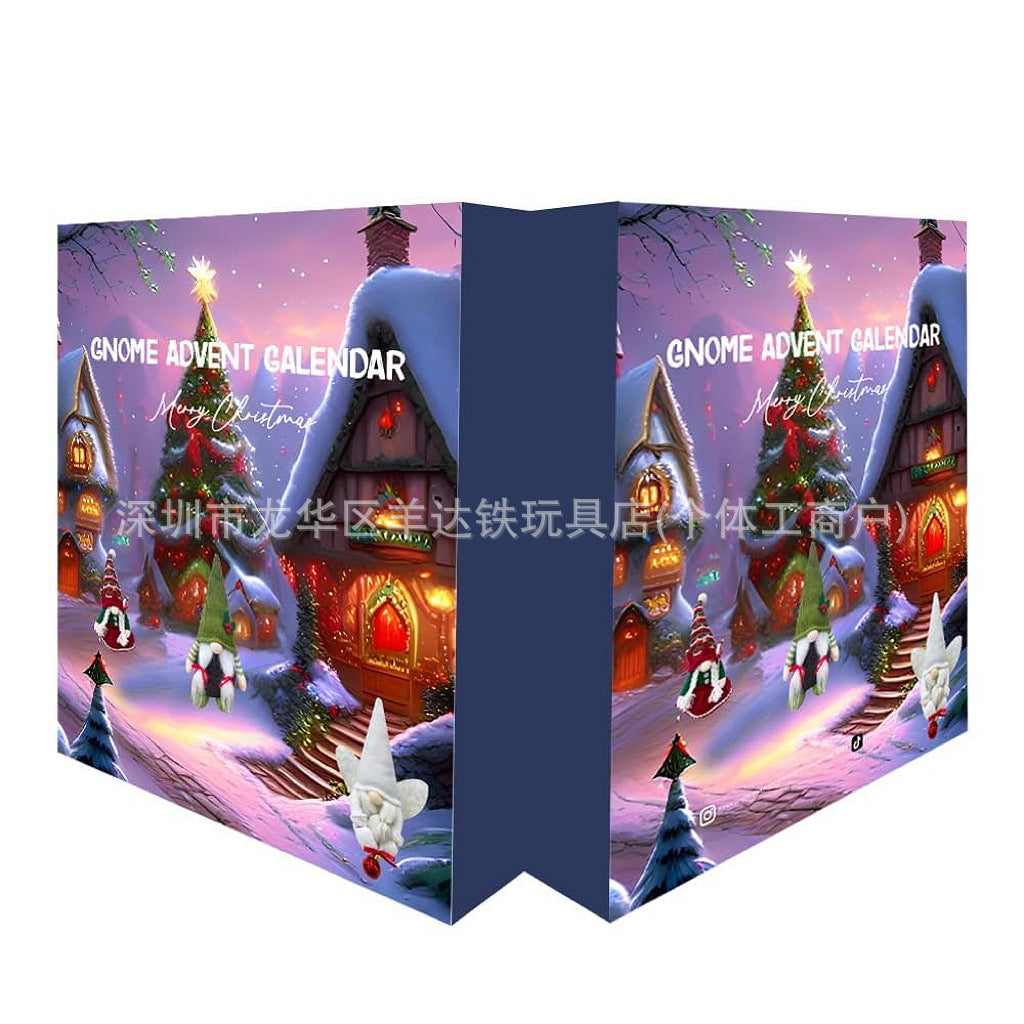 Halloween Gnome Advent Calendar Halloween Gnome Countdown Advent Calendar Box