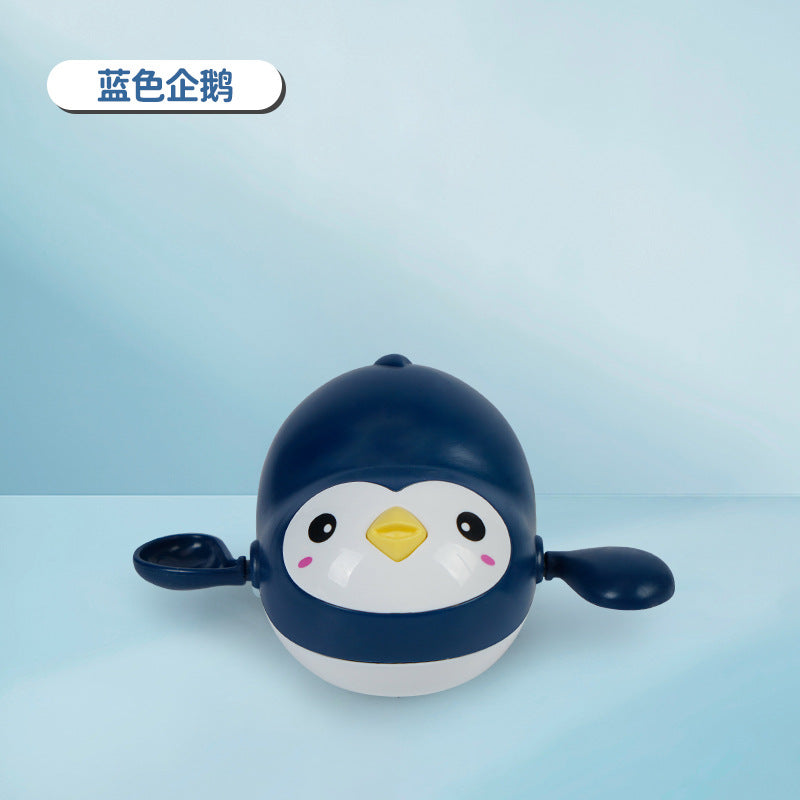 Douyin same baby water bath toys playing water turtle dolphin swimming little yellow duck summer bathroom children