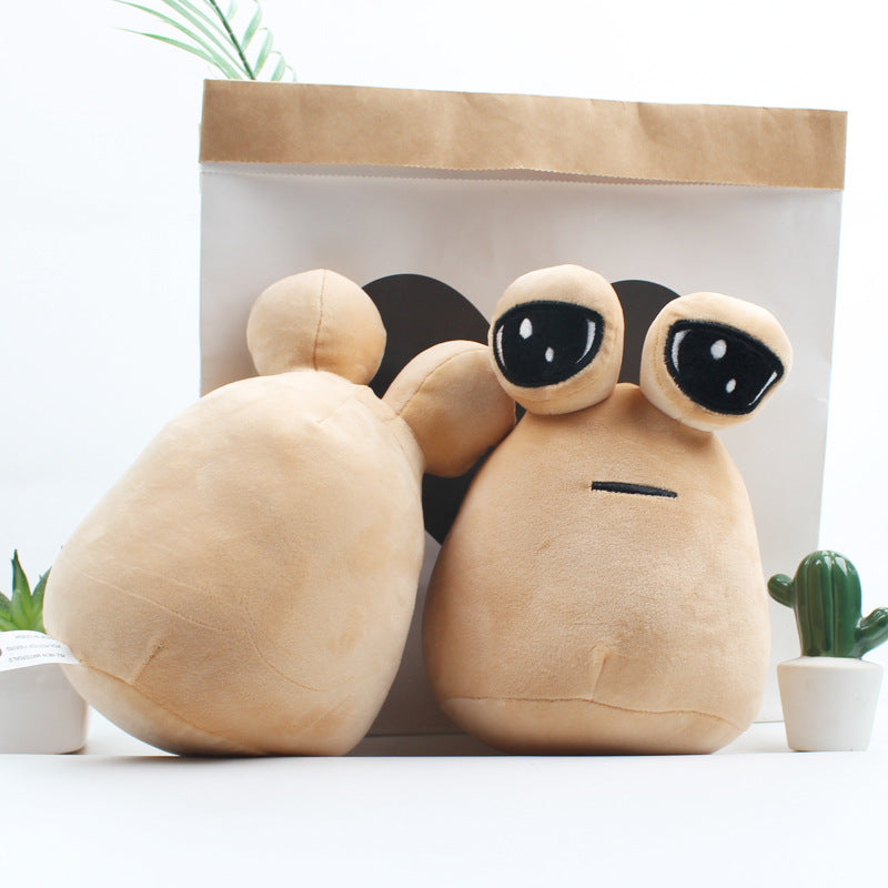 Cross-border new product My Pet Alien Plush Toy Doll Peripheral Doll Pou Plush Doll can be shipped on behalf of others