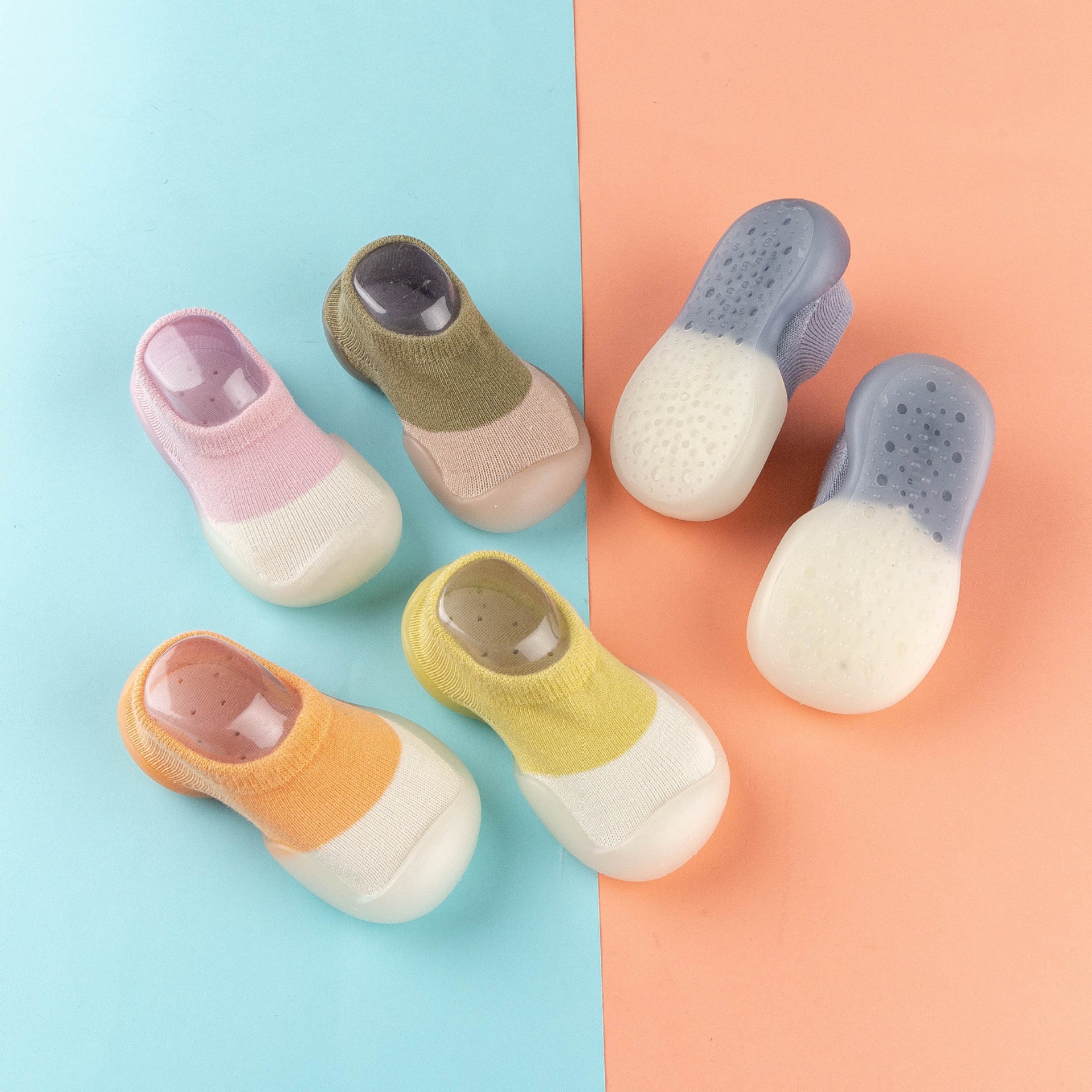 Spring and summer infant toddler shoes, refreshing, breathable, non-slip and anti-collision shoes, wear-resistant low-top baby indoor and outdoor walking shoes