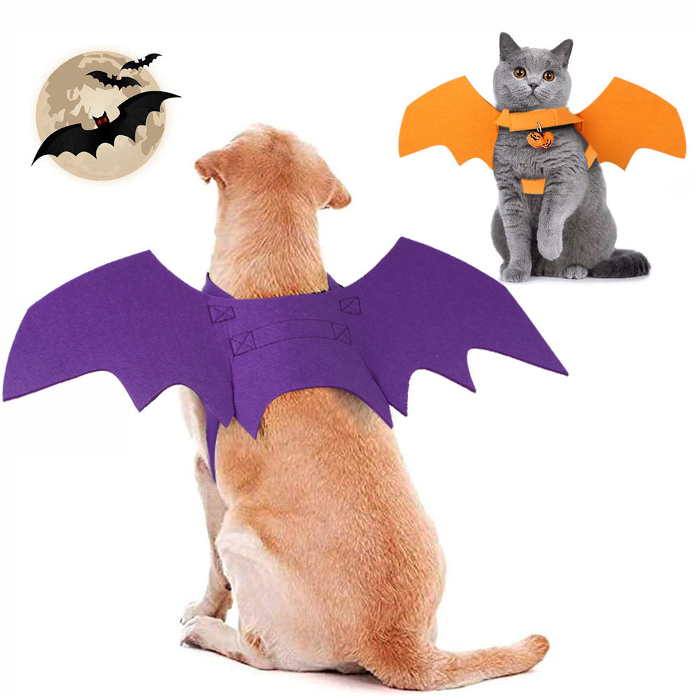 Cat clothes funny decoration clothing personality bat wings small pet dog bat transformation clothing cross-border