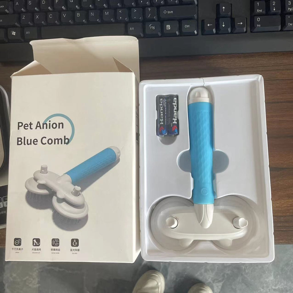 Pet comb for cats and dogs, dense tooth comb to remove floating hair, needle comb, hair removal artifact, cat comb, detangling comb, pet brush