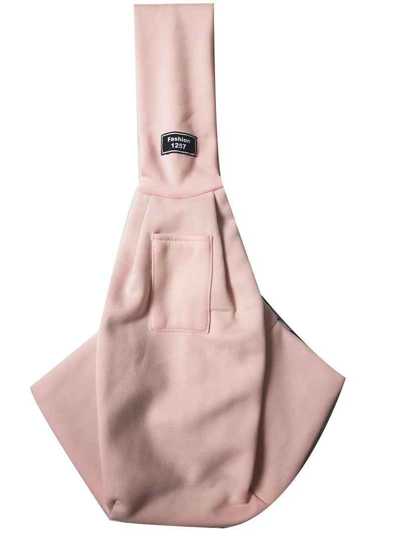 Cross-border new foldable cat bag, one-shoulder crossbody dog backpack, portable and large-capacity wholesale pet bag