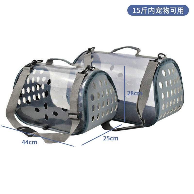 Wholesale cat bag convenient pet folding pet bag cat breathable space capsule single shoulder portable dog backpack