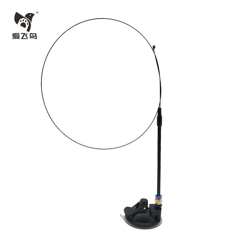 Love Bird Cat Toy Colorful Feather Bird Steel Wire Long Rod Amusing Cat Stick Replacement Head Self-Hi Bite-resistant Pet Toy