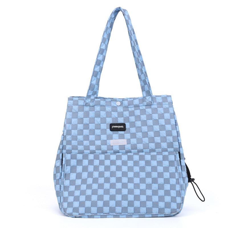 Cross-border cat bag portable hand-held pet bag out of one shoulder breathable cat backpack can reveal the head cat bag pet handbag