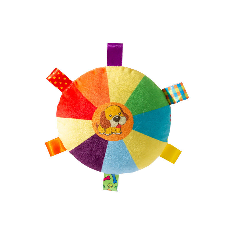 Dog plush sound frisbee toy interactive self-entertainment boredom grinding teeth resistant pet training Corgi Teddy