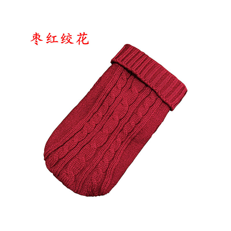 Pet sweater manufacturers in stock Autumn and winter cat and dog clothes Cat and dog sweaters knitted sweaters foreign trade sweaters