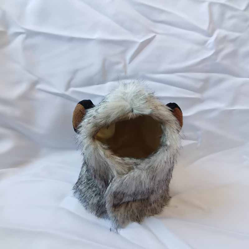 Halloween costumes for cats and dogs to be cute, universal adjustable Velcro autumn and winter lion transformed pet hat