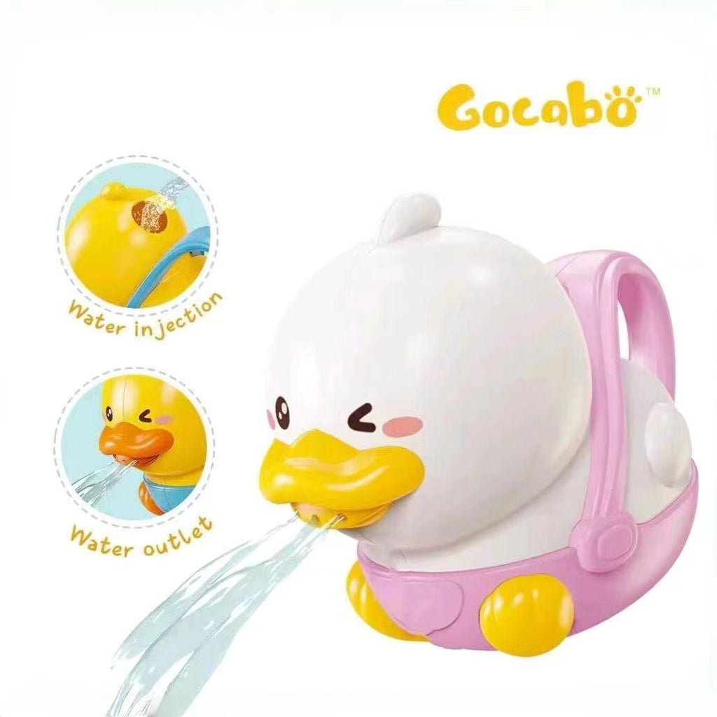 Douyin hot selling children's bathroom water swimming little penguin crab chain cool swim baby bath water toys