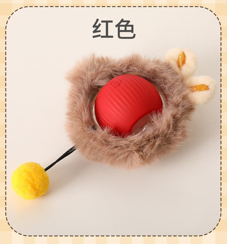 Cross-border new products Cat toy hunting cover cat toy self-entertainment hiding cover pet electric toy ball