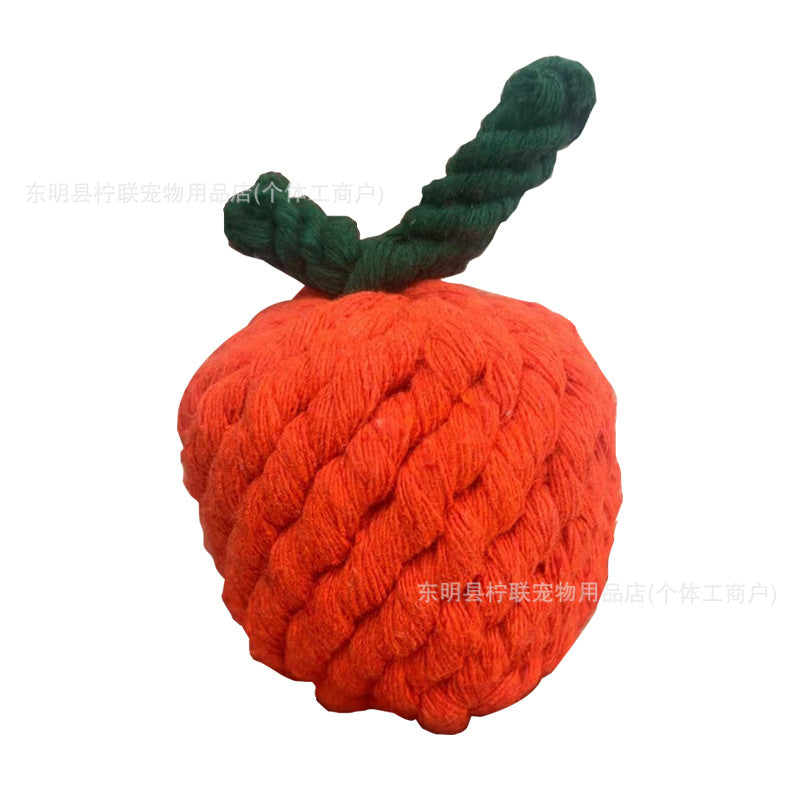 Pet toys chewable toy ball plush dog toys self-entertainment to relieve boredom and molar puppy cross-border dog toys