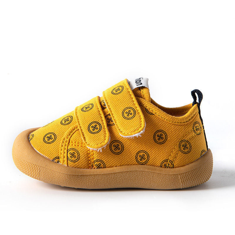 Boys and girls baby toddler shoes non-slip wear-resistant spring and autumn soft sole breathable 0-1-3 years old 2 girls baby cloth anti-collision shoes