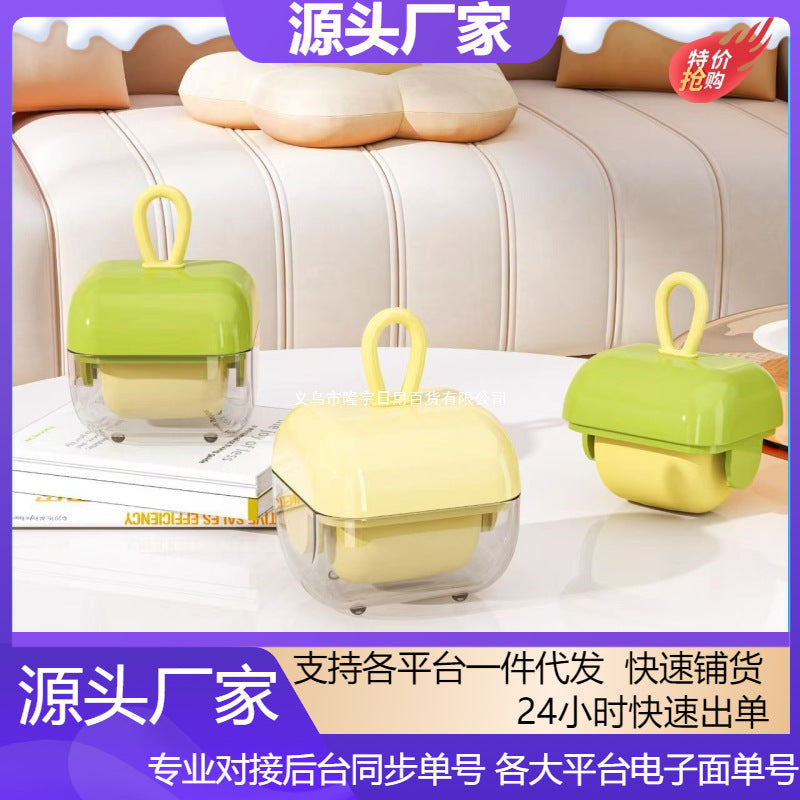 [New] Washable hair remover household roller brush portable strong clothing clothes pet dust brush hair removal