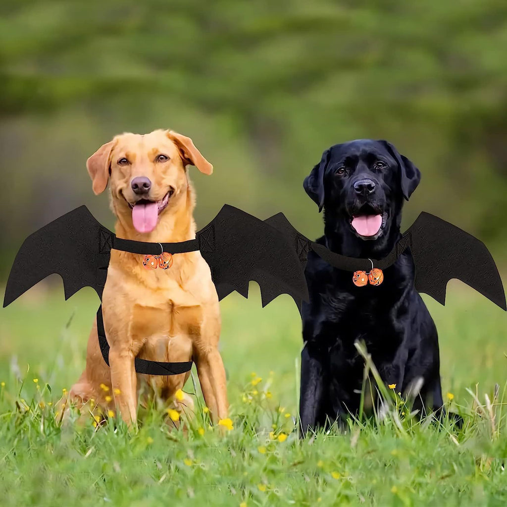 Halloween bat wings pet decorations clothes creative cat and dog small dog costumes felt Halloween wings