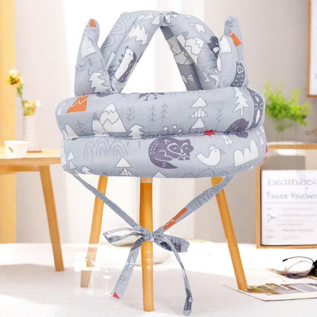 Baby learning to walk head protection anti-fall hat baby learning to walk head protection pad children's anti-collision pillow artifact summer breathable