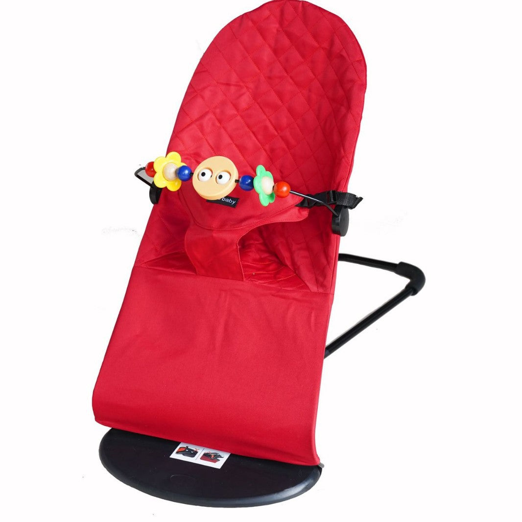 Baby rocking chair soothing cradle chair baby foldable balance rocking chair to coax baby to sleep artifact wholesale