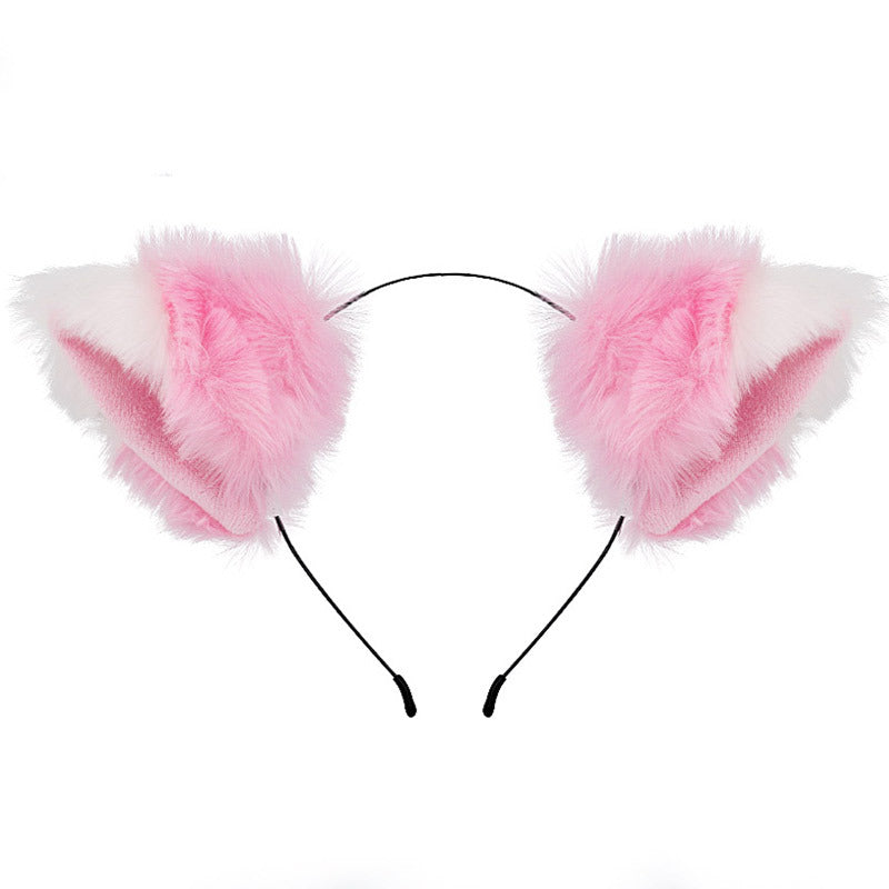 Amazon cross-border cat ear bell headband Cos cat girl hair accessories Christmas Halloween headdress accessories