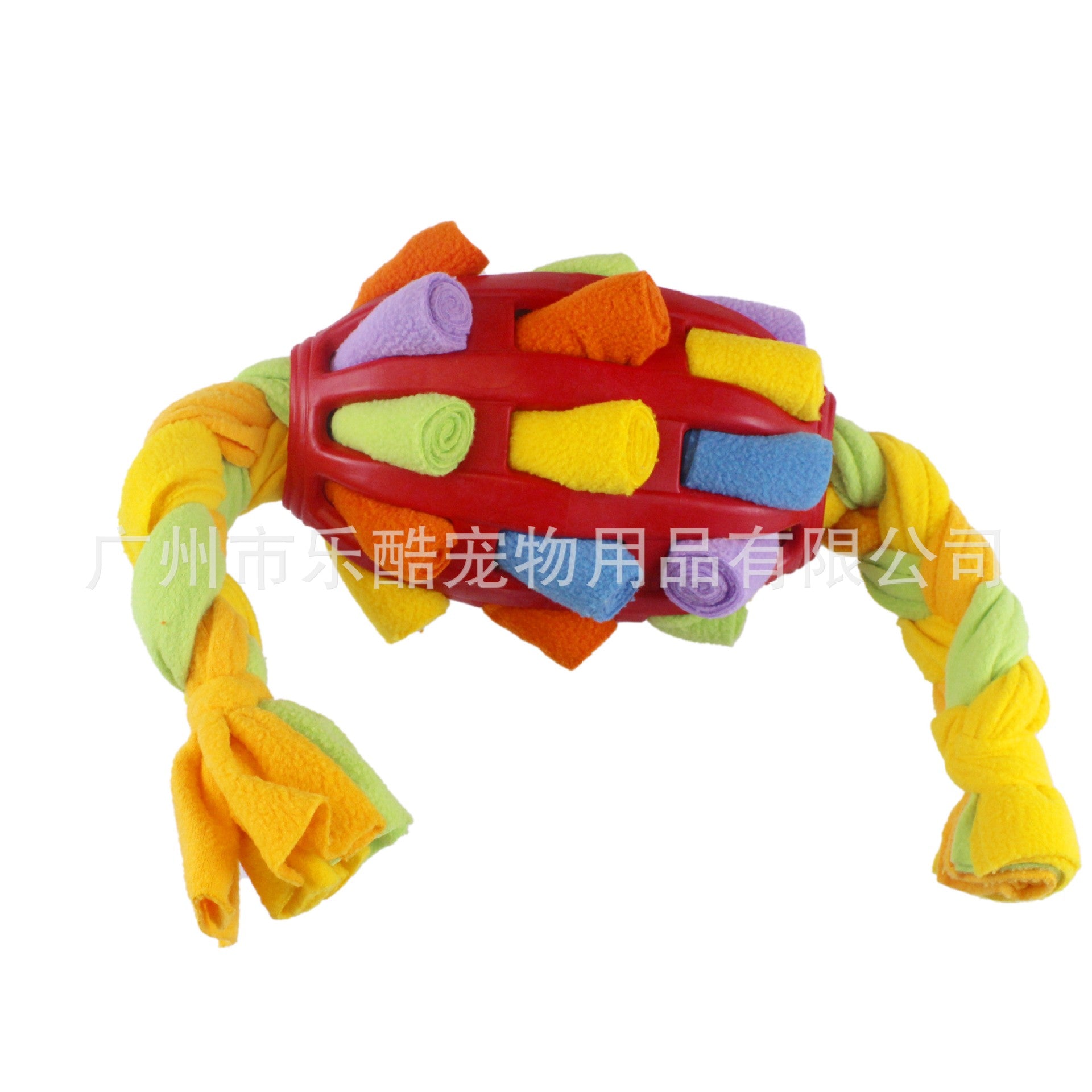 Cross-border new pet interactive football sniffing ball, dog sniffing toy ball, cat foraging for food and leaking food ball