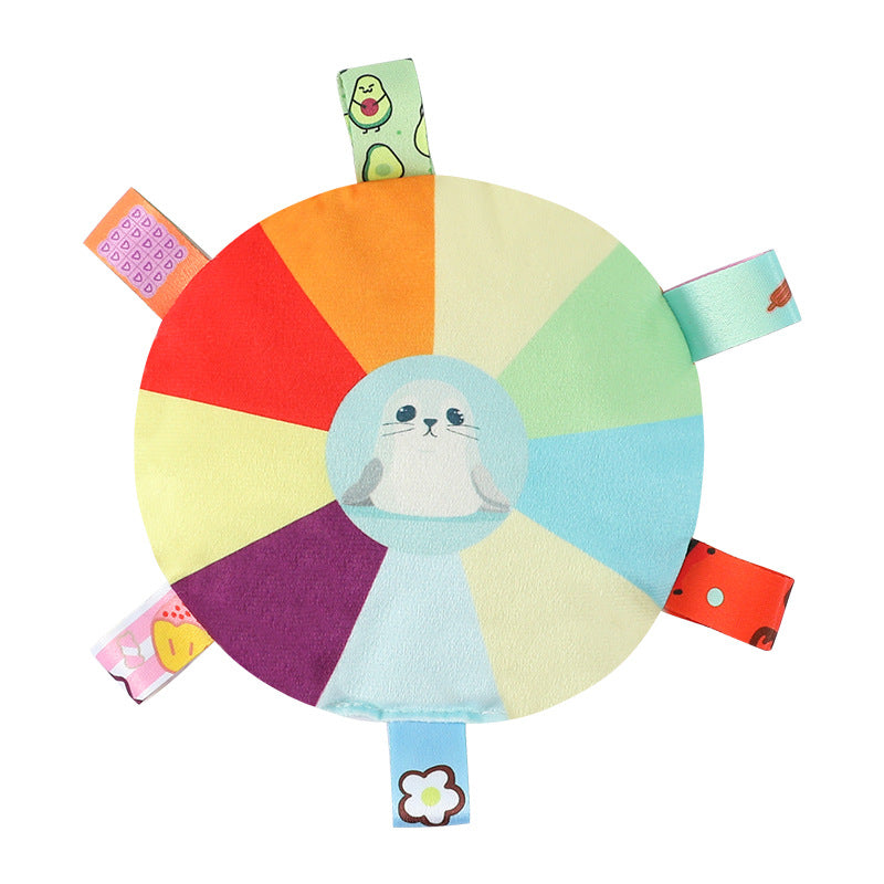 Dog chewing sound toy fun pizza BB interactive training resistant to tearing simulation pet teething toy