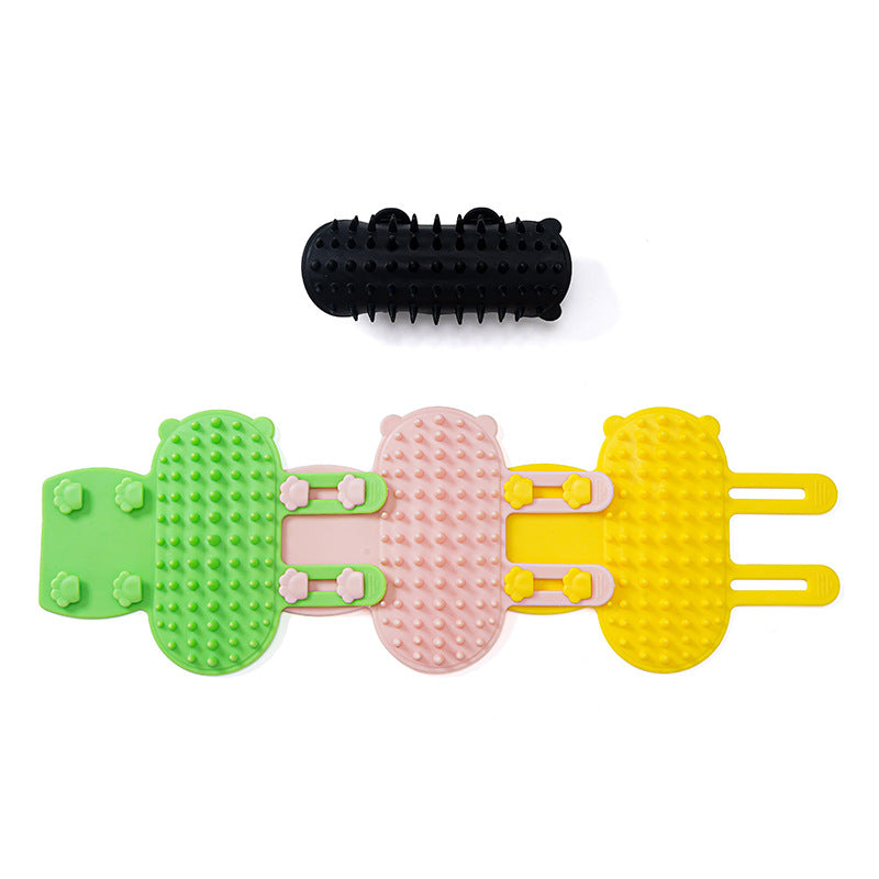 New product pet cat scratching artifact scratching corner hair scratcher self-hi toy rub face massage cat scratching board